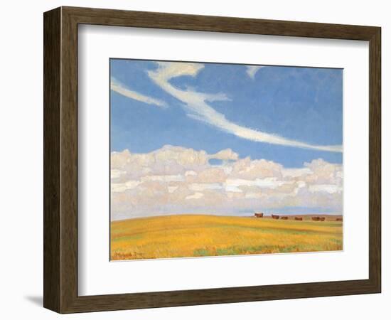 Prairie after Storm, 1921-Maynard Dixon-Framed Giclee Print