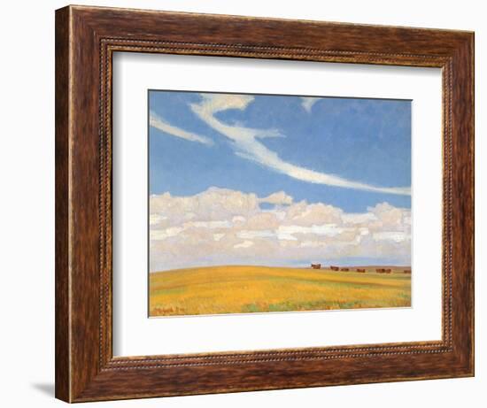 Prairie after Storm, 1921-Maynard Dixon-Framed Giclee Print