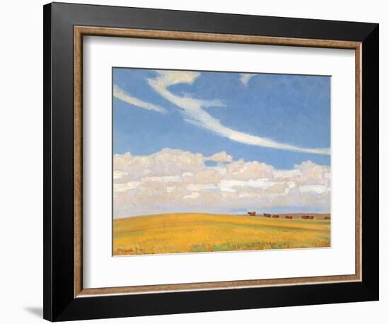 Prairie after Storm, 1921-Maynard Dixon-Framed Giclee Print