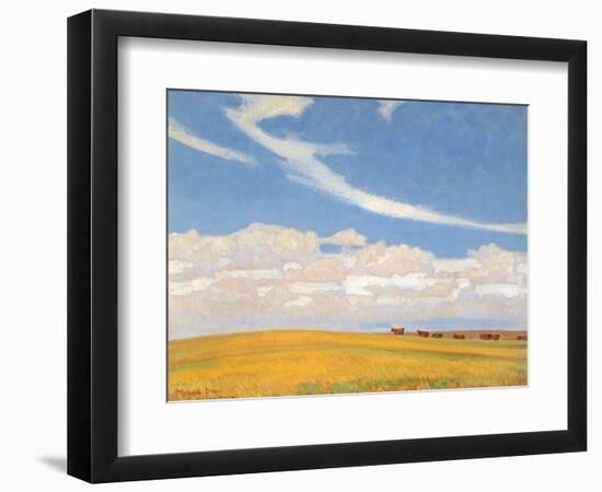 Prairie after Storm, 1921-Maynard Dixon-Framed Giclee Print