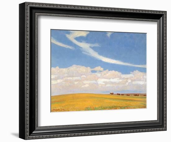 Prairie after Storm, 1921-Maynard Dixon-Framed Giclee Print