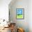 Prairie and sheep-Hiroyuki Izutsu-Framed Giclee Print displayed on a wall