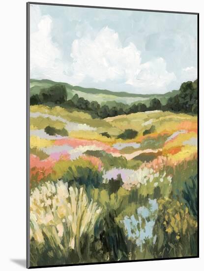 Prairie Grass Vista I-Victoria Barnes-Mounted Art Print