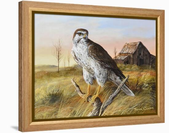 Prairie Guardion-Trevor V. Swanson-Framed Premier Image Canvas