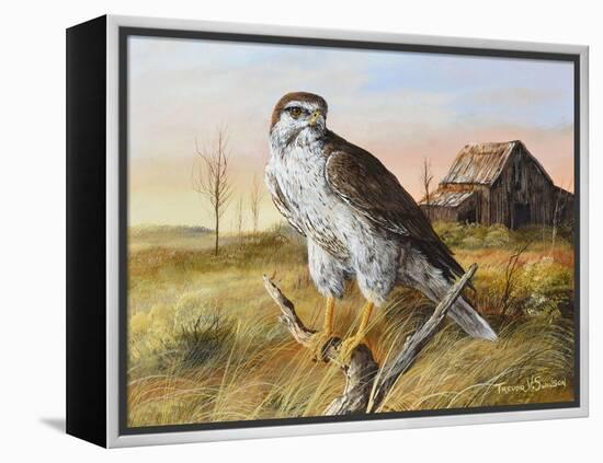 Prairie Guardion-Trevor V. Swanson-Framed Premier Image Canvas