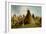 Prairie Indian Encampment, C.1870 (Oil on Canvas)-John Mix Stanley-Framed Giclee Print