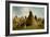 Prairie Indian Encampment, C.1870 (Oil on Canvas)-John Mix Stanley-Framed Giclee Print