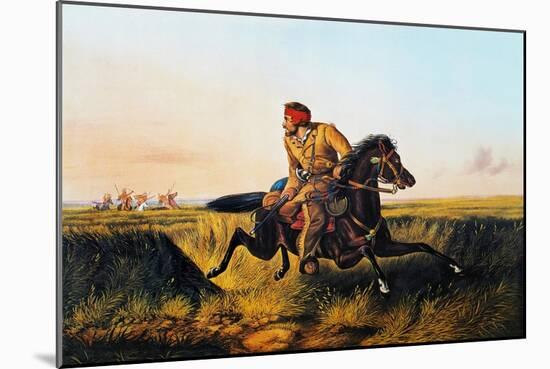 Prairie Life, 1852-Currier & Ives-Mounted Giclee Print