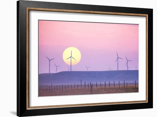 Prairie Sunset-06photo-Framed Photographic Print