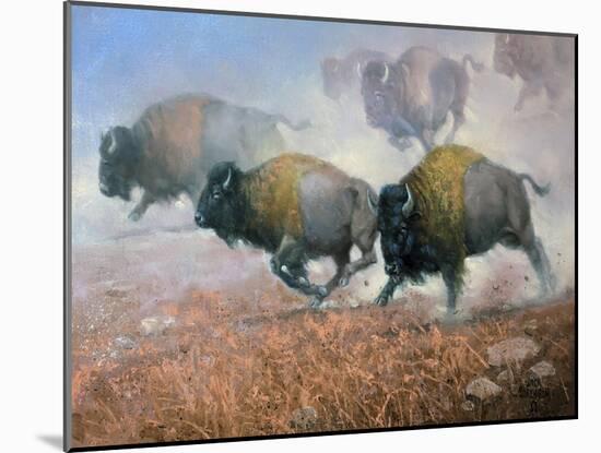 Prairie Thunder-Jack Sorenson-Mounted Art Print