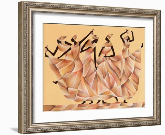 Praise-Ben Agbee-Framed Art Print