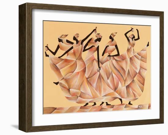 Praise-Ben Agbee-Framed Art Print