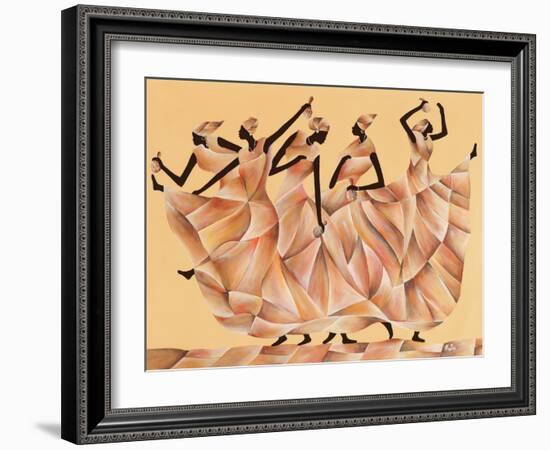 Praise-Ben Agbee-Framed Art Print