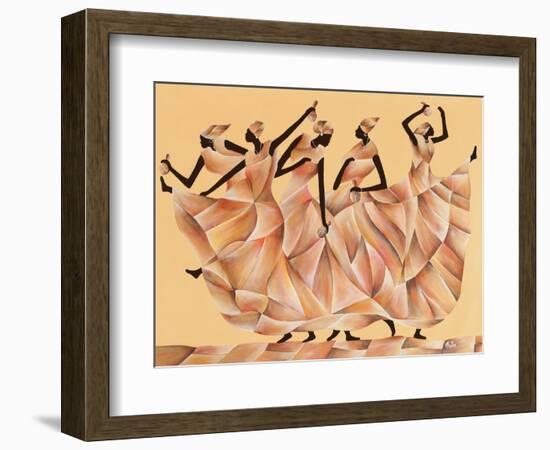 Praise-Ben Agbee-Framed Art Print