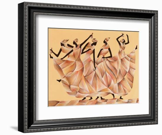 Praise-Ben Agbee-Framed Art Print