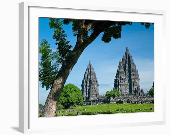 Prambanan Temple on Java-Bob Krist-Framed Photographic Print