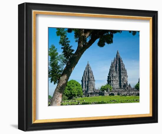 Prambanan Temple on Java-Bob Krist-Framed Photographic Print