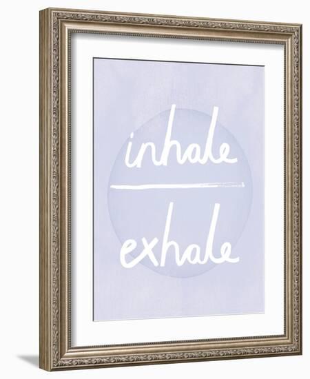 Prana - Inhale - Exhale-Sasha Blake-Framed Giclee Print