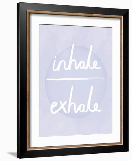 Prana - Inhale - Exhale-Sasha Blake-Framed Giclee Print