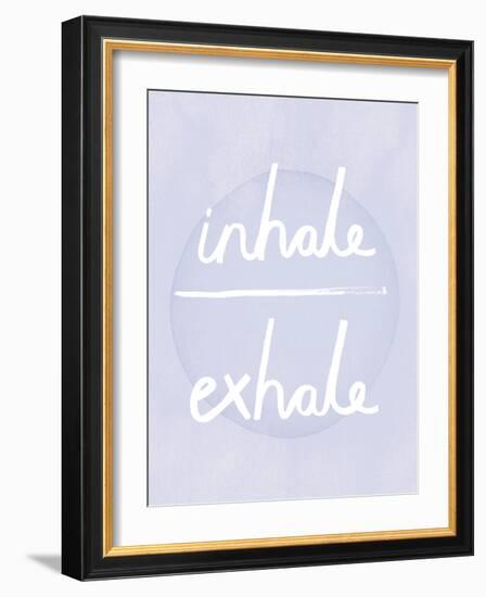 Prana - Inhale - Exhale-Sasha Blake-Framed Giclee Print