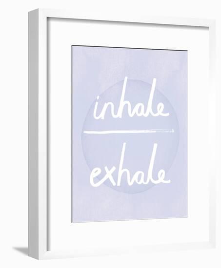 Prana - Inhale - Exhale-Sasha Blake-Framed Art Print