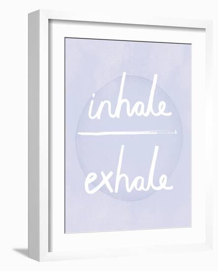 Prana - Inhale - Exhale-Sasha Blake-Framed Art Print