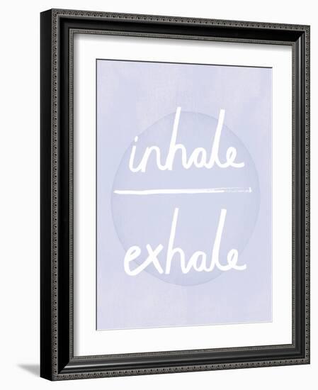 Prana - Inhale - Exhale-Sasha Blake-Framed Art Print