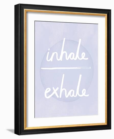 Prana - Inhale - Exhale-Sasha Blake-Framed Art Print