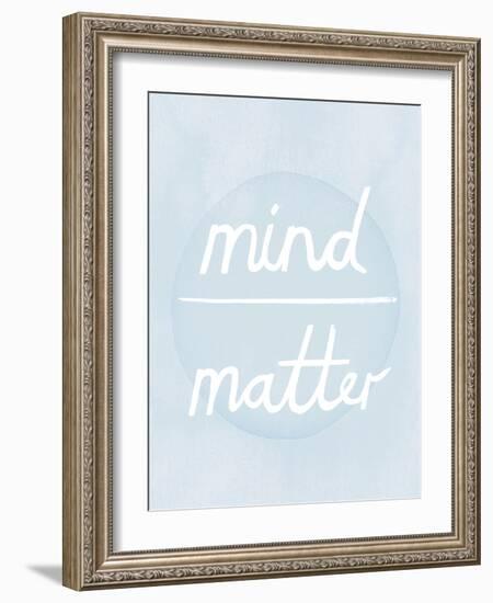 Prana - Mind - Matter-Sasha Blake-Framed Art Print