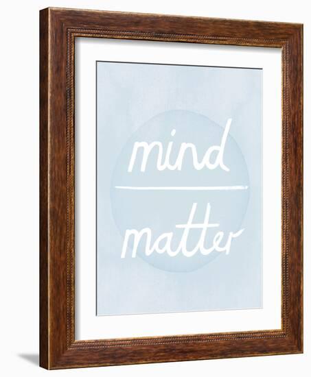 Prana - Mind - Matter-Sasha Blake-Framed Art Print