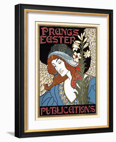 Prang's Easter Publications-Louis Rhead-Framed Art Print