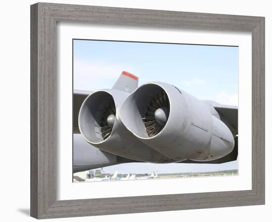 Pratt & Whitney Engines TF33 of the B-52H Stratofortress-Stocktrek Images-Framed Photographic Print