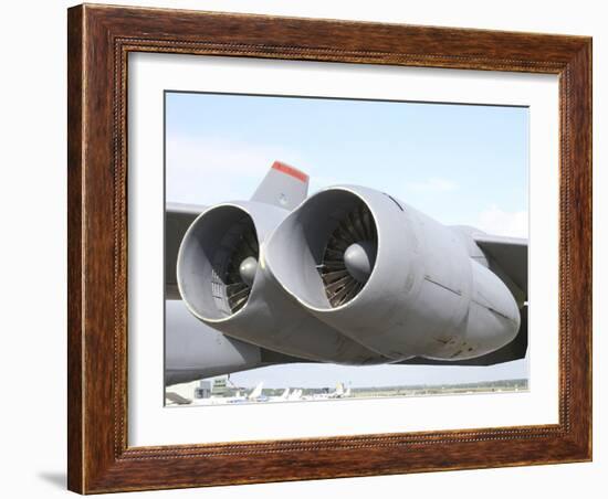 Pratt & Whitney Engines TF33 of the B-52H Stratofortress-Stocktrek Images-Framed Photographic Print
