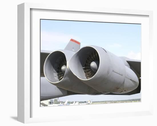 Pratt & Whitney Engines TF33 of the B-52H Stratofortress-Stocktrek Images-Framed Photographic Print