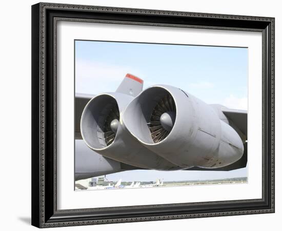 Pratt & Whitney Engines TF33 of the B-52H Stratofortress-Stocktrek Images-Framed Photographic Print