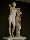 Statue of Hermes and the Infant Dionysus, circa 330 BC (Parian Marble)-Praxiteles-Giclee Print