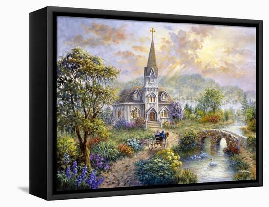 Pray for World Peace-Nicky Boehme-Framed Premier Image Canvas