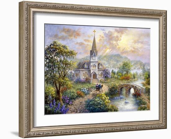 Pray for World Peace-Nicky Boehme-Framed Giclee Print