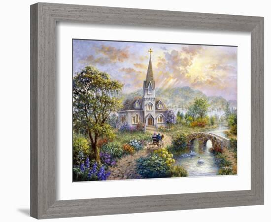 Pray for World Peace-Nicky Boehme-Framed Giclee Print