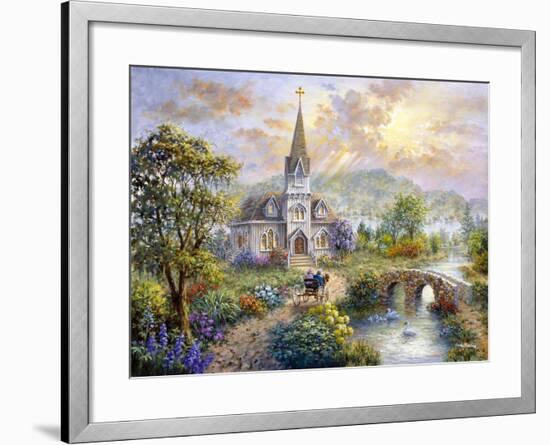 Pray for World Peace-Nicky Boehme-Framed Giclee Print