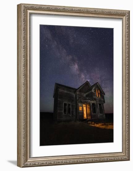 Pray Nobody Is Home-Miles Morgan-Framed Giclee Print