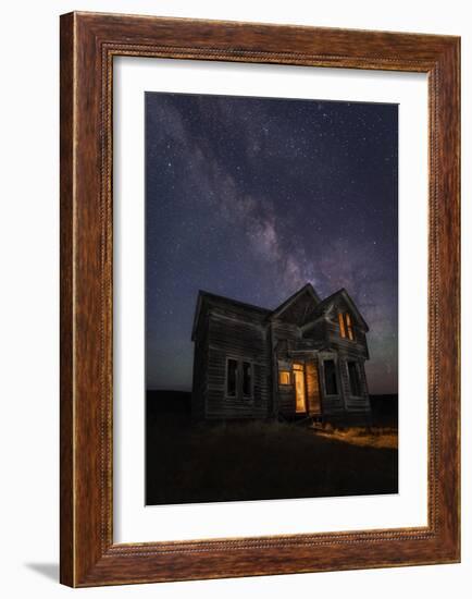 Pray Nobody Is Home-Miles Morgan-Framed Giclee Print