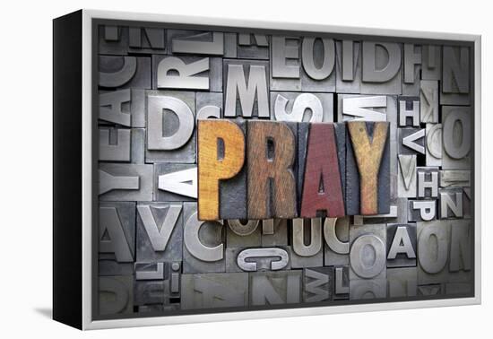 Pray-enterlinedesign-Framed Premier Image Canvas