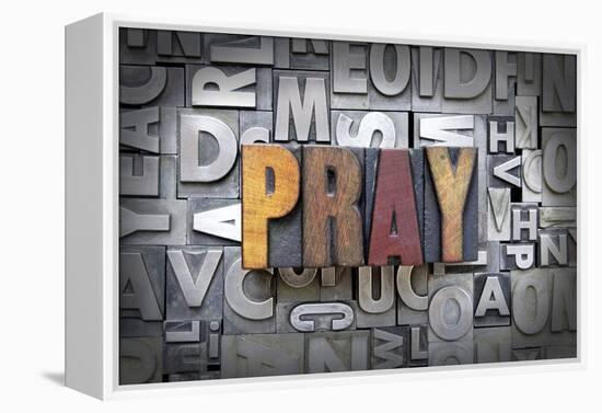 Pray-enterlinedesign-Framed Premier Image Canvas