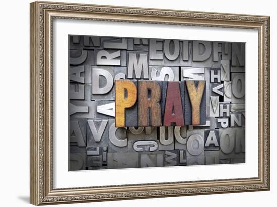 Pray-enterlinedesign-Framed Photographic Print