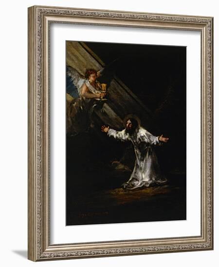 Prayer at Gethsemane-Francisco de Goya-Framed Giclee Print