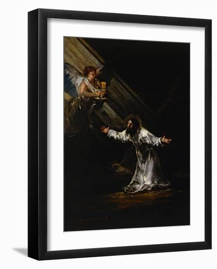 Prayer at Gethsemane-Francisco de Goya-Framed Giclee Print