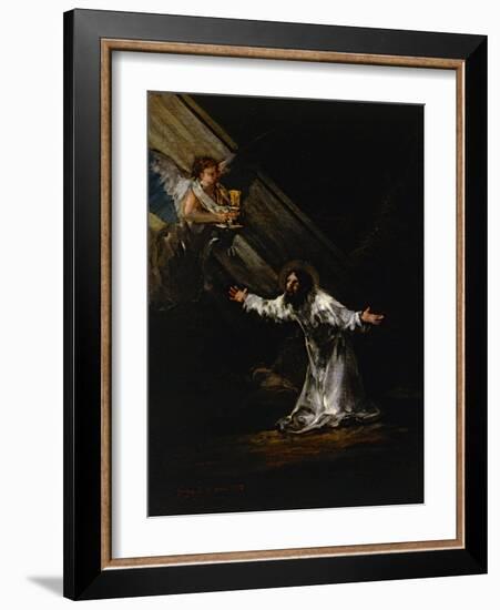 Prayer at Gethsemane-Francisco de Goya-Framed Giclee Print