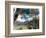 Prayer Flags and View Over Cultivated Fields, Yumbulagung Castle, Tibet, China-Ethel Davies-Framed Photographic Print