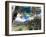 Prayer Flags and View Over Cultivated Fields, Yumbulagung Castle, Tibet, China-Ethel Davies-Framed Photographic Print